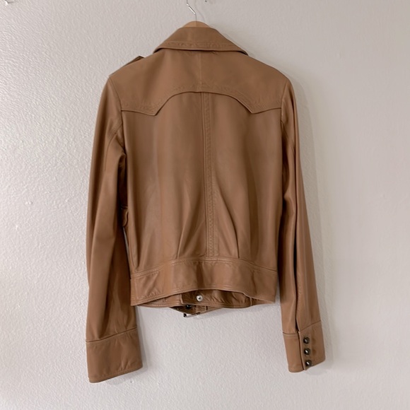 Diesel Leather Biker Jacket Women’s M - Picture 2 of 15